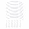 Wheel Rim Reflective Stickers Compatible with 18 and 21 Inch Models