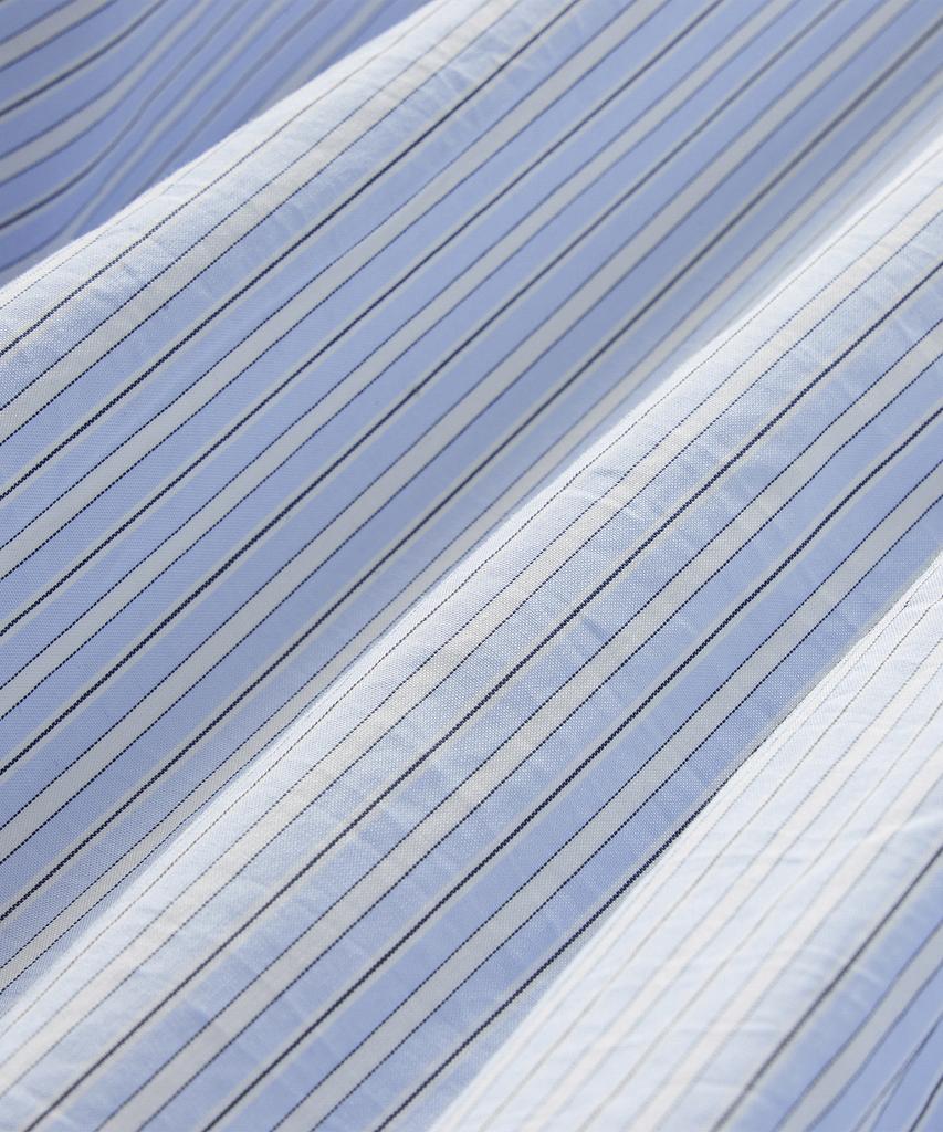 Beulaendideu Glory Oversized Stripe Shirt [Sky Blue]