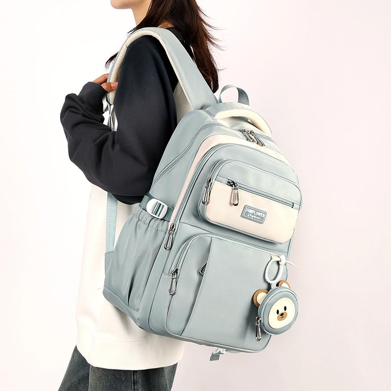 Korean Large for High School Elementary School Junior High School Lightweight Casual Outdoor [ZESU] Backpack, Capacity, School, Students, Women,