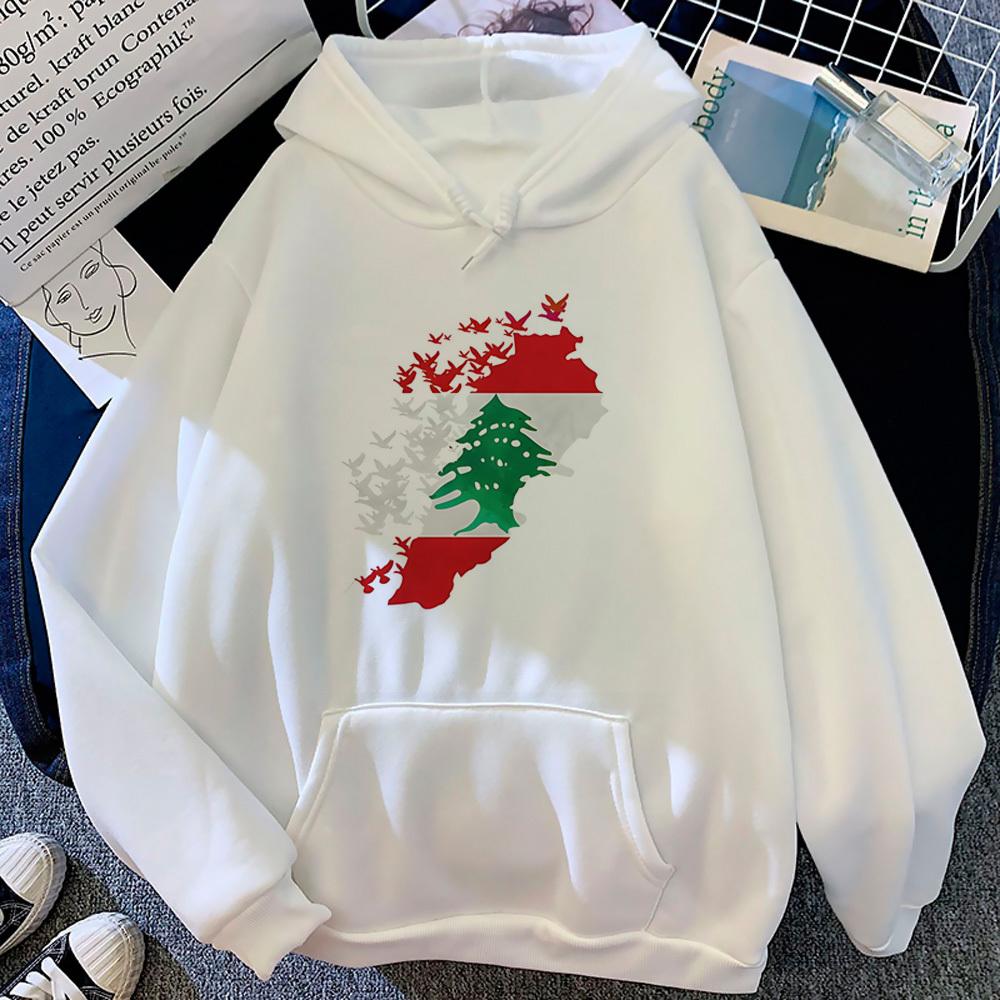 Lebanon hoodie printed design trendy winter pattern comfortable elegant teen pullover hoddie youthful elegant