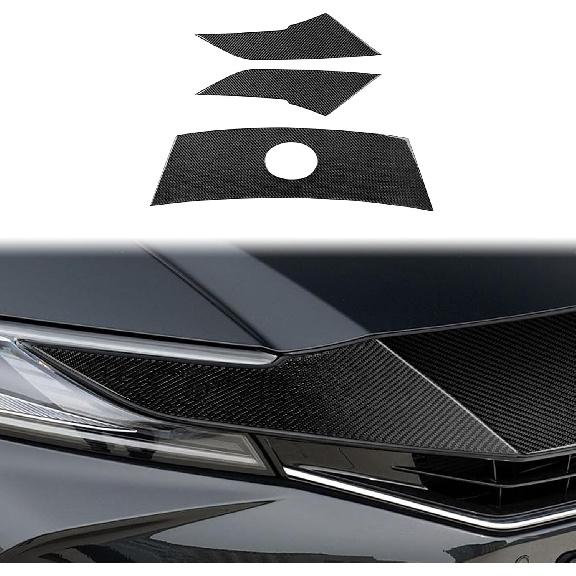 for Toyota Camry 2025-2026 Accessories A-Pillar Window Trim 2PC | Real Carbon Fiber, for Toyota Camry 2025 2026, Interior Trim Cover, Soft Thick