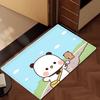 Cartoon Bubu Dudu Cute Door Mat Bath Microfiber Decorative Versatile Flannel Floor Mat Quick Dry Absorbent Non-slip Sole