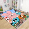 1Pc Bunny Friends Adventure Carpet Rug Customizable Soft Washable Antislip Home Living Room Sofa Mats Personalized Rug 0917291