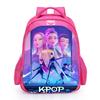Printed Witch Hunter Group Student Backpack, Cartoon K-Pop Backpack, Lightweight And Casual For Girls In The 456Th Grade