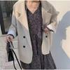 Women S Short Blazer Korean Style British Design Casual Small Size Suit Jacket