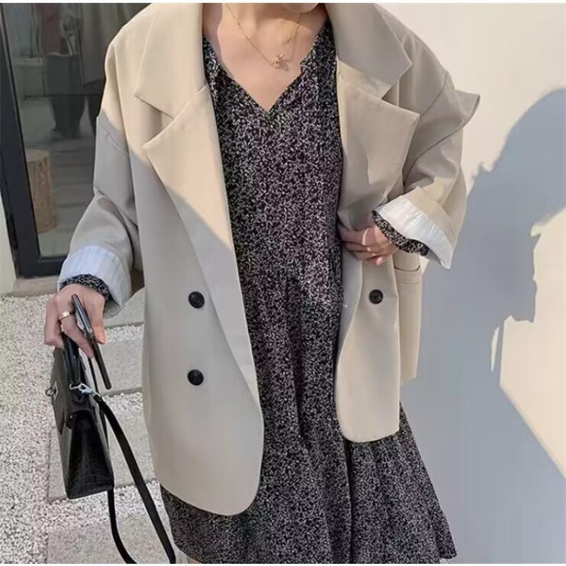 Women S Short Blazer Korean Style British Design Casual Small Size Suit Jacket