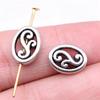Geometric Small-Hole Spacer Beads Mini Antique Bronze Zinc Alloy Jewelry Making Fix Bead Position Style Bead Spacers