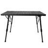 Portable Adjustable Height Aluminum Camping Roll-up Table
