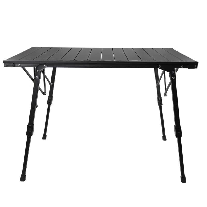 Portable Adjustable Height Aluminum Camping Roll-up Table