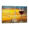 Glass Stovetop Protector 2x40x52 Wine