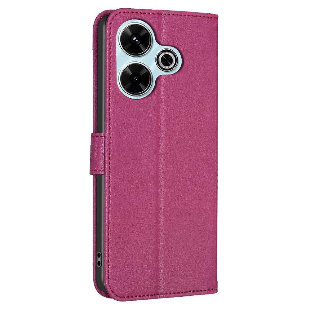 For Xiaomi Redmi 13 5G/13 4G/Poco M6 4G Case Wallet Leather Phone Cover Lucky Clover Imprinting
