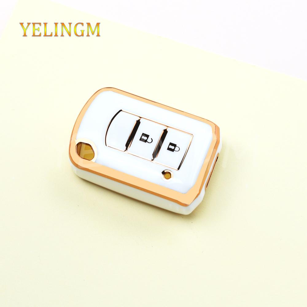 2/3 Buttons Tpu Car Key Cover Case For Mitsubishi Asx Ash Outlander Lancer Ex Galant Pajero L200 Protector Shell Fob Keychain
