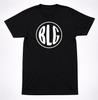 Boys Like Girls White Circle Logo T Shirt Pop Rock Band Tee Black Graphic Shirt