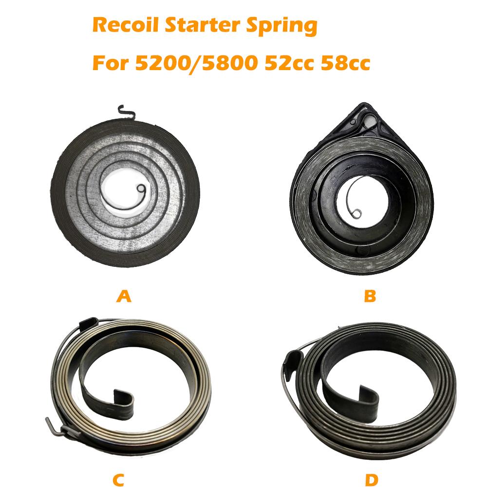 

Recoil Starter Spring Recoil Easy Starter Spring for Chinese Chainsaw 5200/5800 52cc 58cc Spare Parts Garden Tools B