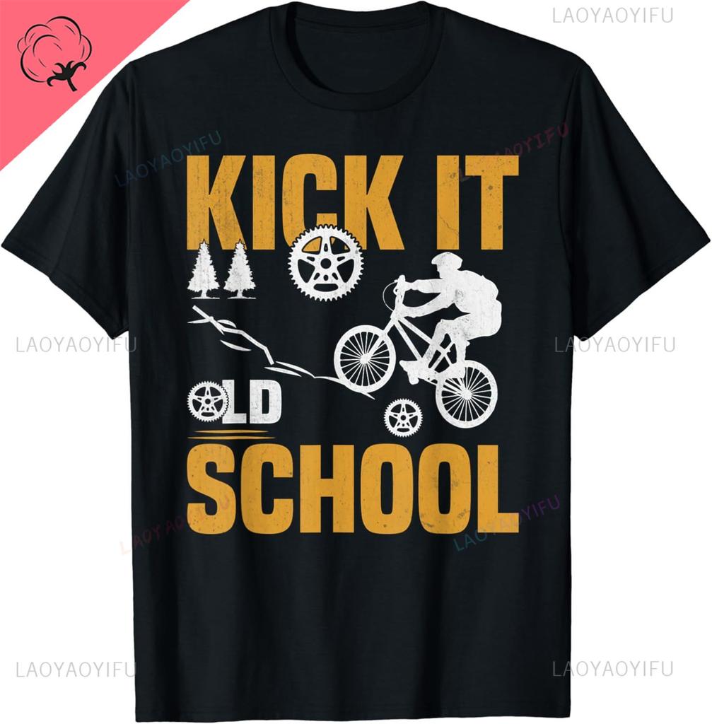 OLD SCHOOL BMX Vintage GT SE Racing Hutch Redline Schwinn TShirt Graphic T Shirts Men Clothing Tops Ropa Hombre