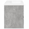 2 Piece Bathroom Furniture Set Concrete Grey Particleboard