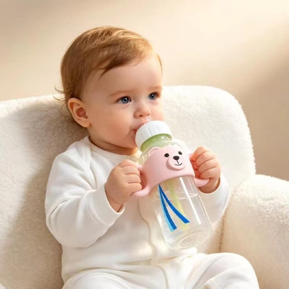Removable Design Baby Bottle Handles Standard Caliber Bottle Grip Handle  Toddler Training