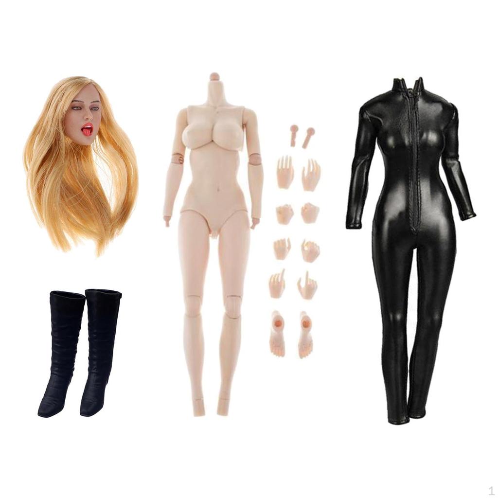12'' Action /6 Scale Nude Skin DIY with Head Sculpt