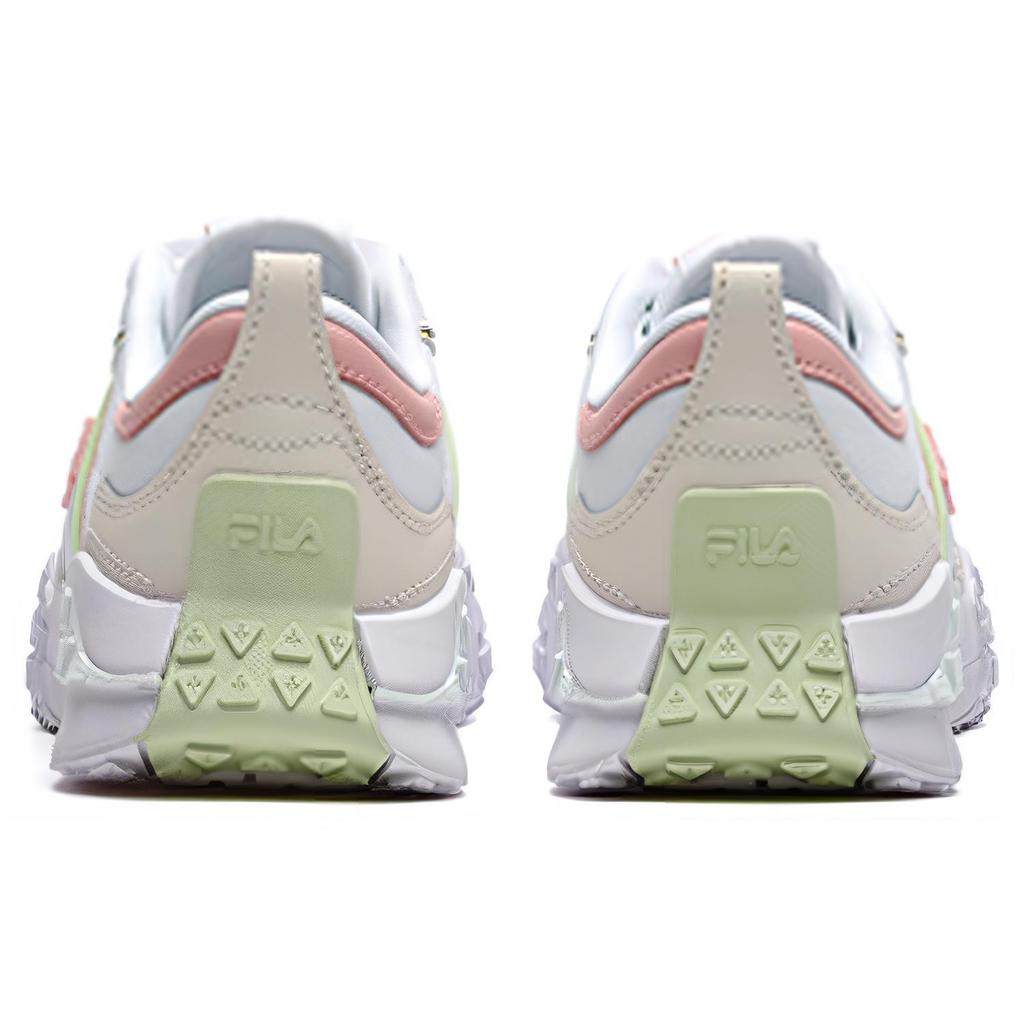 New FILA Brick Low Top Casual Shoes Women's White Pink F12W211119FWS