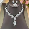 Accessories, Bridal Set, Crystal Flower Jewelry Set, Banquet Wedding Necklace Accessories