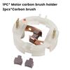 RS550 Motor Rotor Carbon Brush Holder +2*Carbon Brush Repair Part For Cordless Screw Driver Drill Wrench Accessories