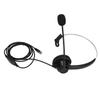 H360‑RJ9‑VA Telephone Headset RJ9 Plug Black Volume Adjustment Single Sided Business Headset for Call Centers Offices