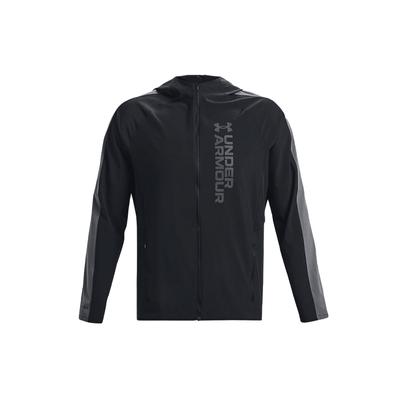 Giacca Sportiva Casual da Esterno Color Block con Stampa di Lettere Giacche Uomo Nera 1377486-001