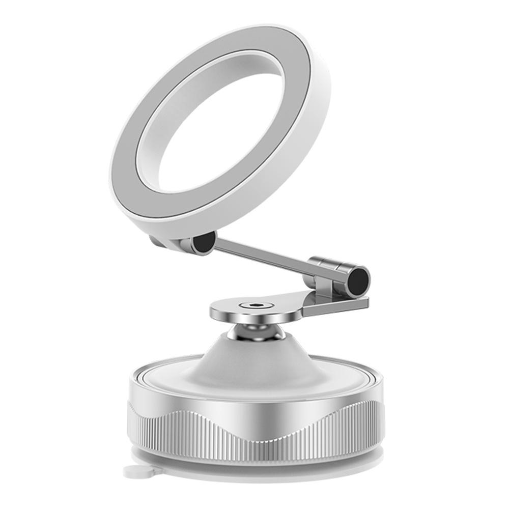 X30 360° Vacuum Magnetic Car Phone Holder Suction Cup Foldable Cell Phone Stand Mount for Auto/Car