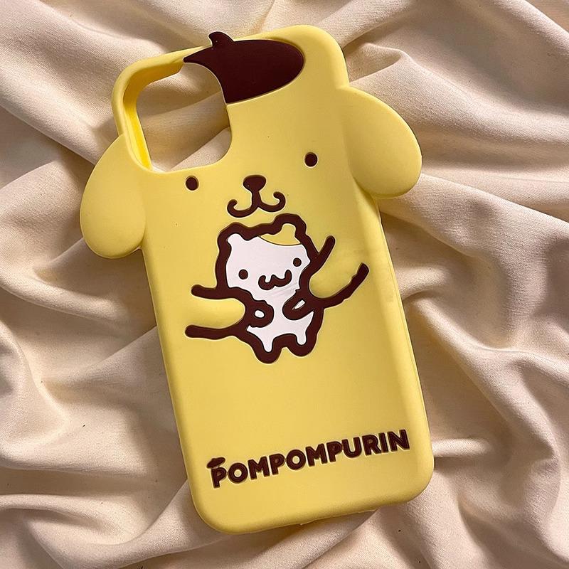 Drop-Proof Cartoon My Melody & Cinnamoroll iPhone 14/13/12/11 & 16/15 Pro Max Case