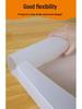 Set of 10 A4 Transparent Plastic File Storage Boxes, 55mm Thick, for Home or Office Use