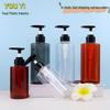 500ml Press-Top Thick-Walled Shower Gel, Shampoo, and Conditioner Bottle