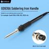 GORDAK 936A Universal Soldering Iron Handle with 5-Hole Heating Element for Constant Temperature (Compatible with 938A, 952, 968D Models)
