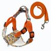 Classic Pet Harnesses Fashion Printed Nylon Dog Harness Vest Reflective Dog Harness Leash Set for Small Medium Dogs Cats French Bulldog