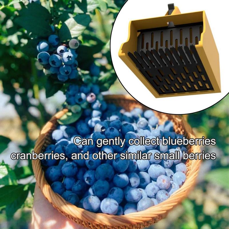 Cueilloir portable à main pour myrtilles, râteau à peigne en plastique, cueillette, collecte, ferme, verger, récolteuse, pelle à ramasser les baies