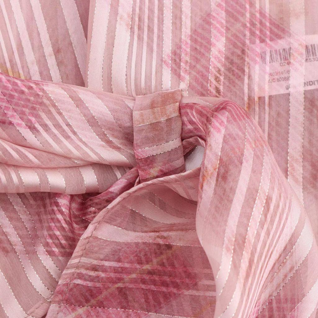 Spring 2025 Women's Metallic Knot Shirt - European & American Style Fashion