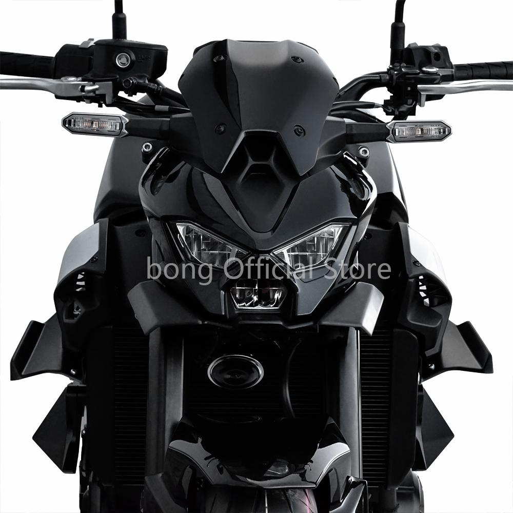 For KAWASAKI Z900/SE 2025 Motorcycle Downforce Winglet Aerodynamic Wing Front Spoiler Kit New Accessories Front Spoiler