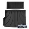 LUCKEASY Right Drive for Geely EX5 2025 2026 (Not Fit UK Version) Car Floor Mats Cargo Liner Trunk Pad TPE Waterproof Black