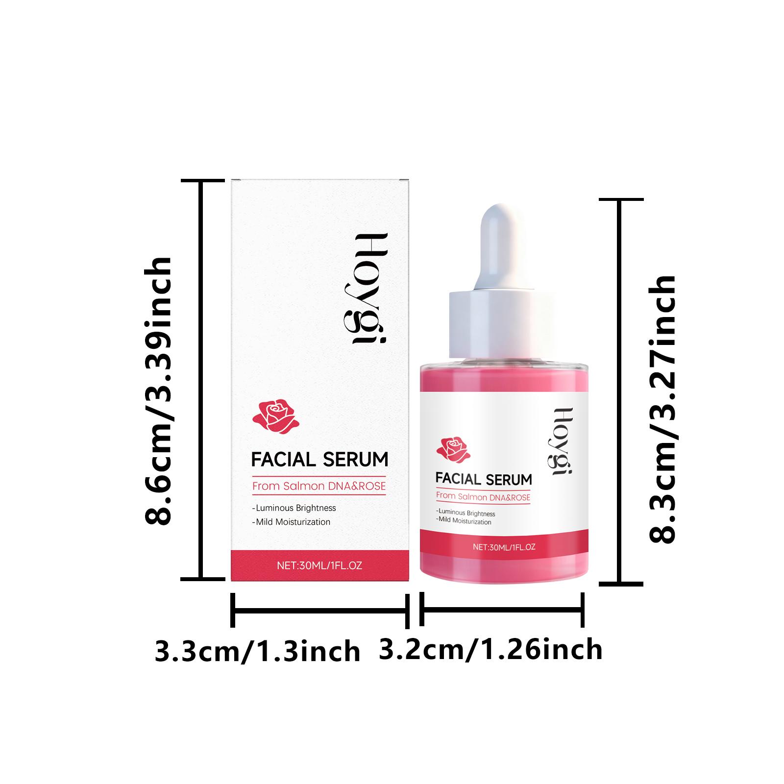 

Intensive Hydrating Brightening Facial Serum - Boosts Elasticity, Smoothes & Hydrates for Radiant, Supple Skin 30ml