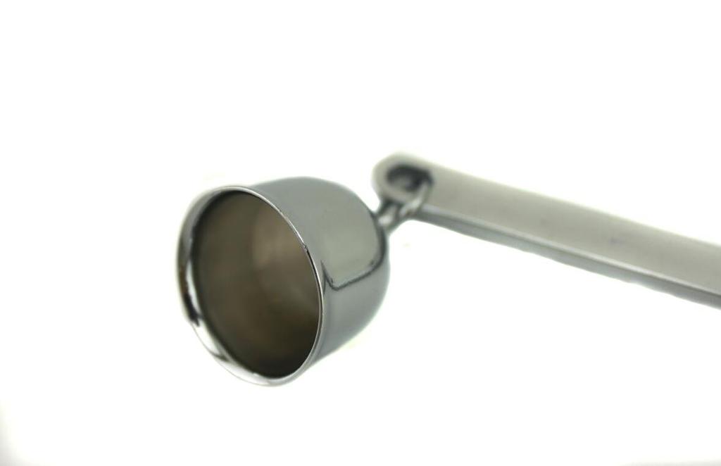 Naissant Contemporary Art Style Candle Snuffer, Silver