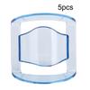 5pcs Mouth Opener Dental Orthodontic Lip Cheek Retractor Expander Dental Mouth AccessoryTransparent Blue