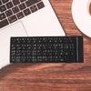 1Pc Standard Matte 3 In 1 Hebrew English Russian Keyboard Stickers Language Letter Film For Pc Laptop Accessories