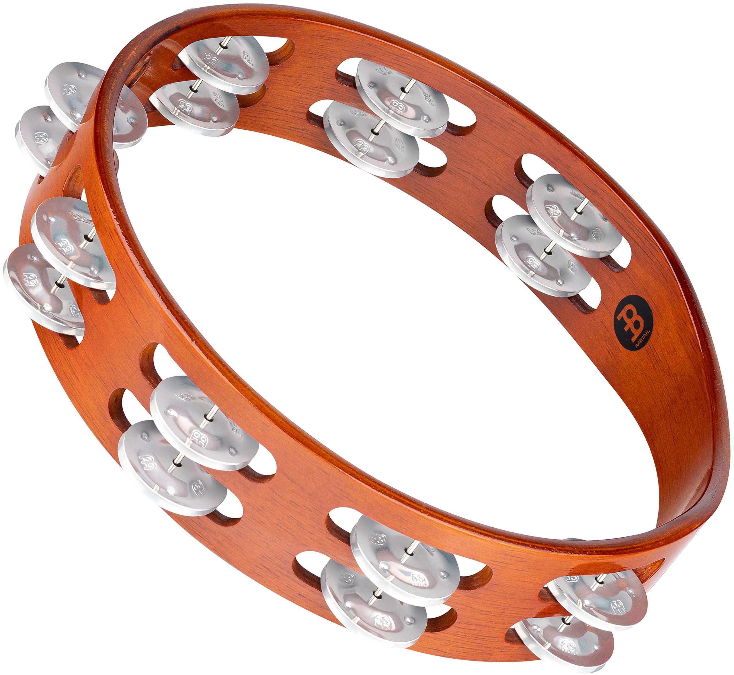 

MEINL перкуссия традиционный деревянный тамбурин алюминиевые джинглы 2 ряда TA2A-AB []