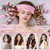 Portable Hair Styling Accessory No Heat Curling Rod Headband Curler fo Long Thick Hair Travel Friendly Tool Curls Roller with Eight Claws,