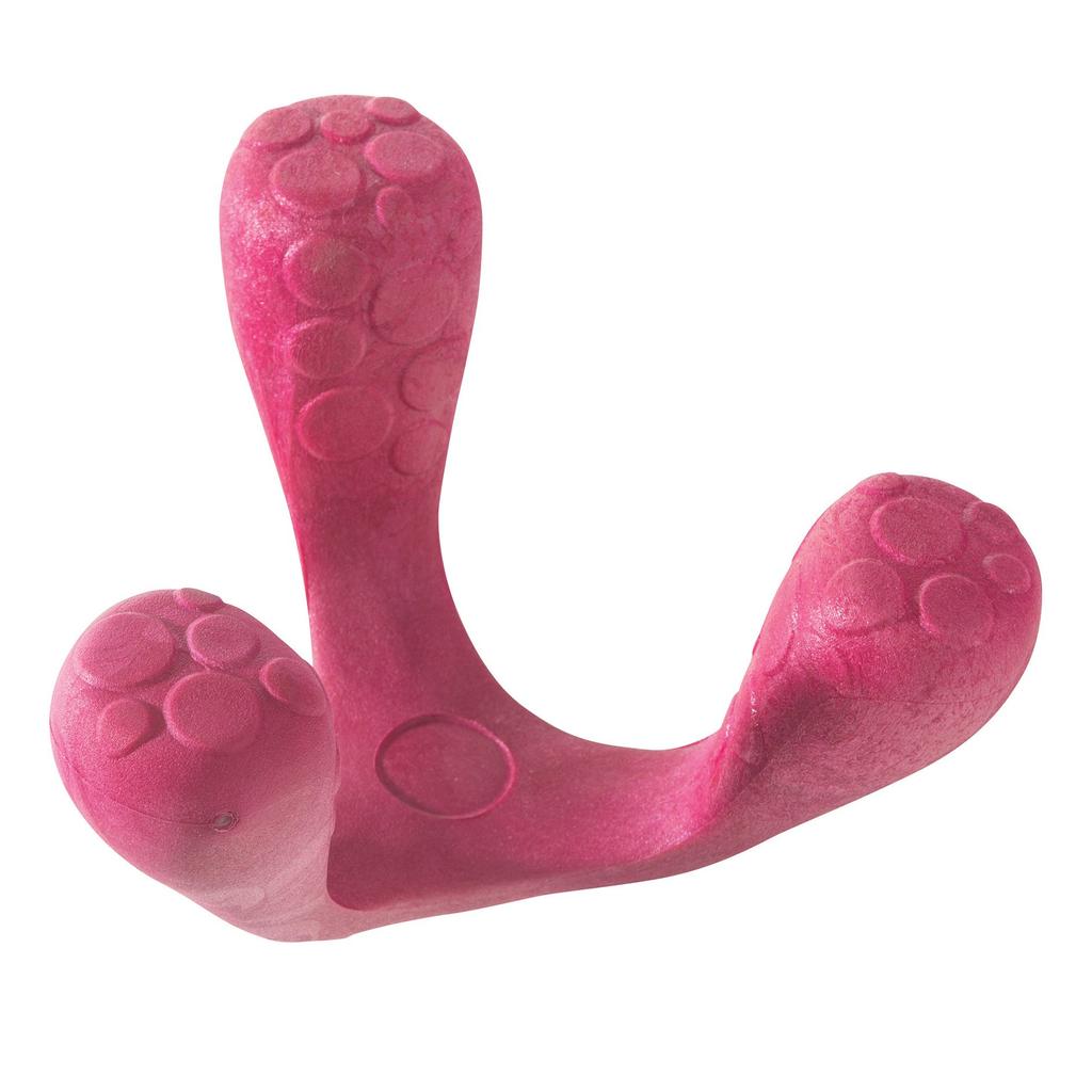 West Paw Zogoflex Air Wox Dog Currant Toy, (Dark Pink)