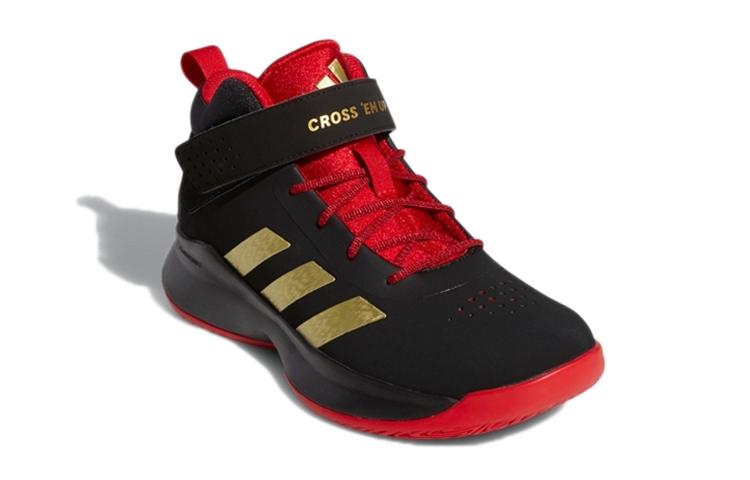 adidas Cross Em Up 5 Cushioning, Wear Resistant Low Top Children's Basketball Shoes Kids' GZ0119