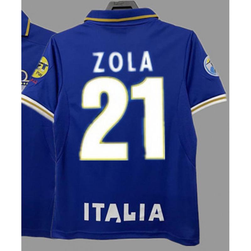 Italy/England Retro Jersey Football Jersey Classic Nostalgic Replica Thai Jersey Game Training Jersey