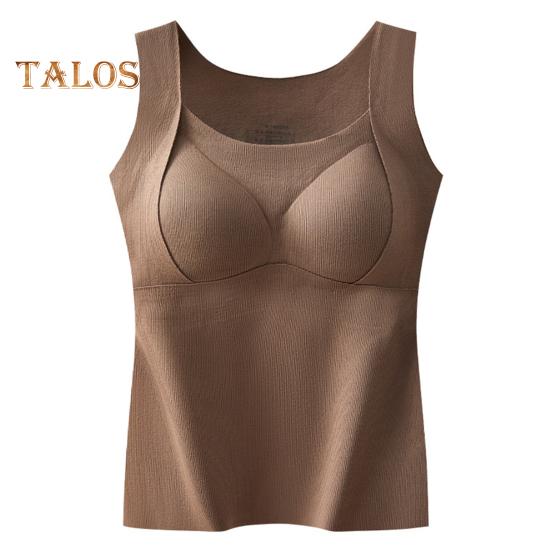 Spodní vesta 3D Tvar košíčku Teplá Pohodlná Samozahřívací Tepelná vesta Polstrovaná bezešvé Podzimní Zimní Základní Vesta