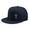 Faith Letter Cross Embroidery Hip-Hop Hats for Men Women Outdoor Adjustable Hardtop Breathable Sunscreen Sport Baseball Cap 1PC