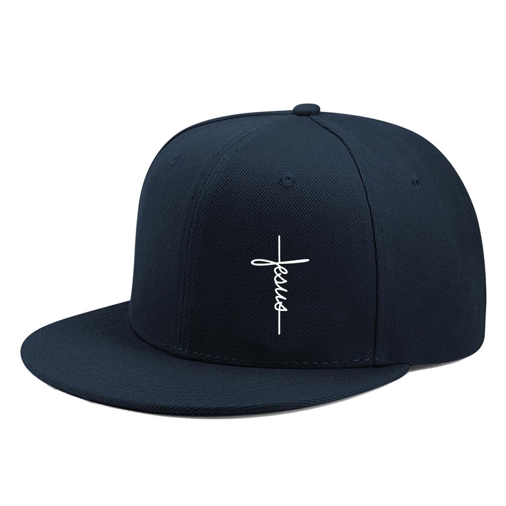 Faith Letter Cross Embroidery Hip-Hop Hats for Men Women Outdoor Adjustable Hardtop Breathable Sunscreen Sport Baseball Cap 1PC