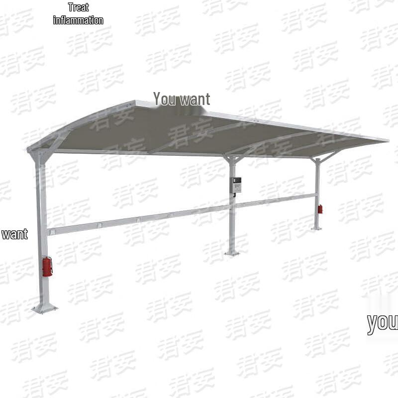 Membrane Structure Carport & EV Charger Shelter